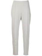 Le Tricot Perugia - Jogger Style Trousers - Women - Viscose/polyamide/spandex/elastane - M, Grey, Viscose/polyamide/spandex/elastane