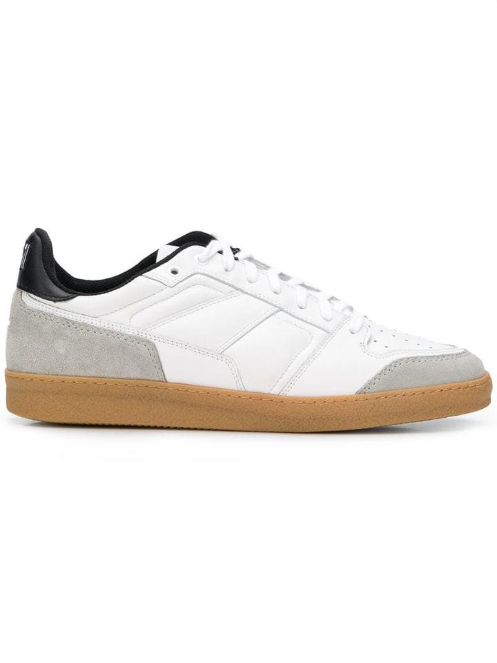 Ami Paris Low Top Trainers - White