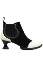 Comme Des Garçons Danke Leather Boots - Black