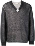 Marni Inside Out Knit Sweater - Black