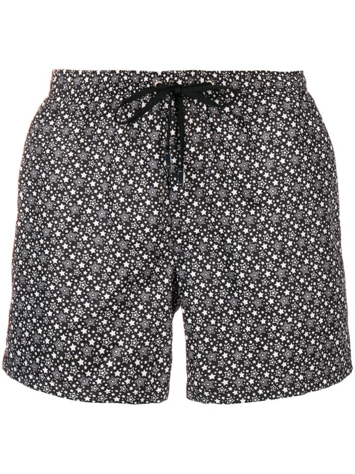 Fefè Star Print Swim Shorts - Black