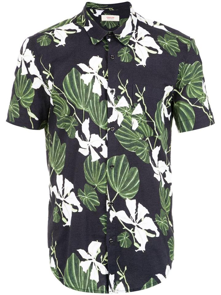 Osklen Orchid Tree Print Shirt - Black