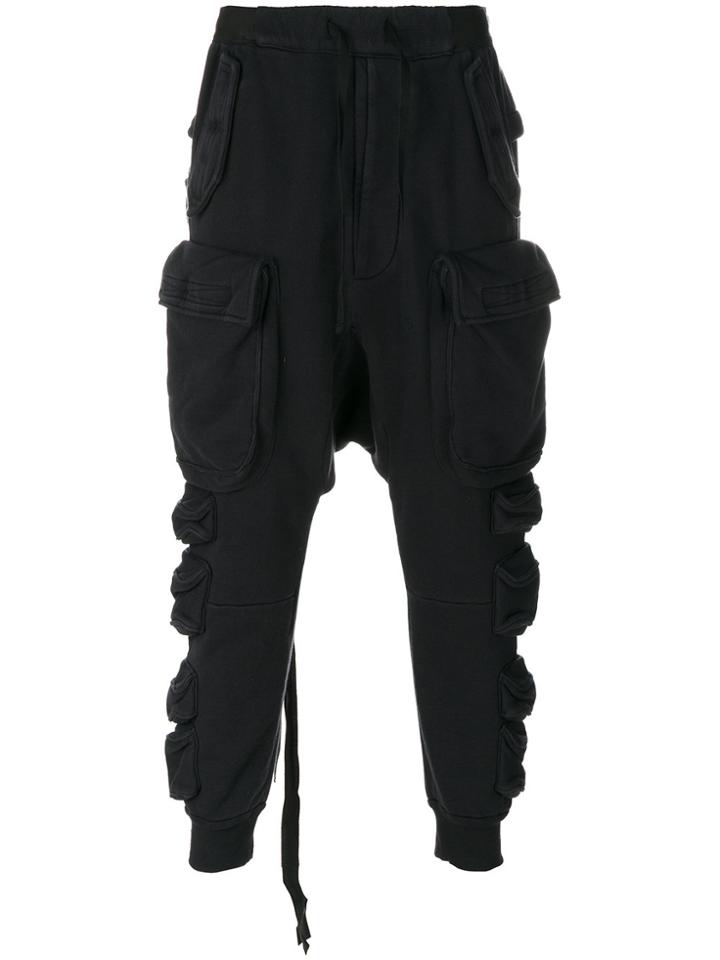 Unravel Project Cargo Track Pants - Blue