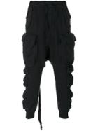 Unravel Project Cargo Track Pants - Blue