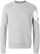 Moncler Gamme Bleu Round Neck Sweatshirt - Grey