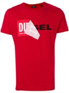 Diesel T-diego-qa T-shirt - Red