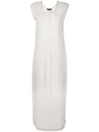 Twin-set - Maxi T-shirt Dress - Women - Cotton/polyamide - S, Women's, Nude/neutrals, Cotton/polyamide
