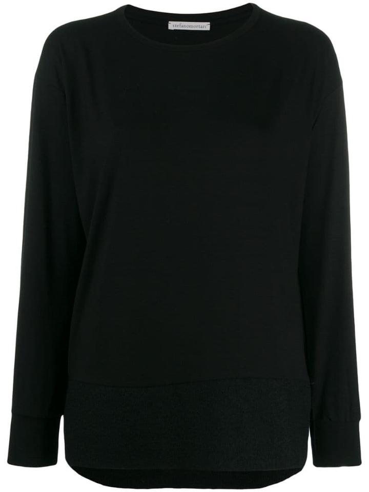 Stefano Mortari Knitted Jumper - Black