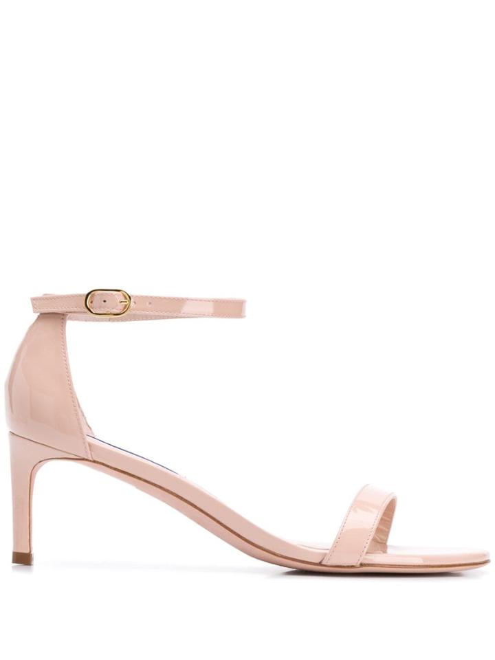 Stuart Weitzman Nu Naked Straight 60 Sandals - Pink