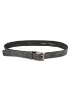 Ivo Scunzani Toad Skin Belt, Men's, Size: Small, Green, Toad Skin