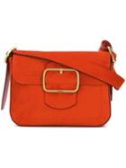 Tory Burch - Sawyer Shoulder Bag - Women - Suede - One Size, Women's, Red, Suede