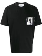 Heliot Emil Logo-plaque Display T-shirt - Black