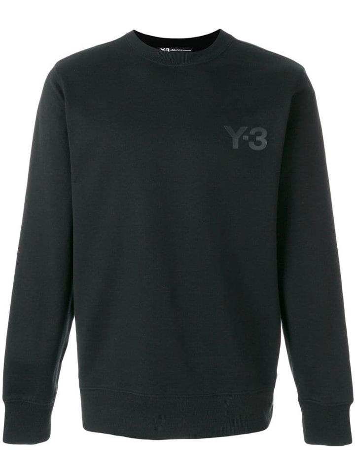 Y-3 Logo-print Sweatshirt - Black