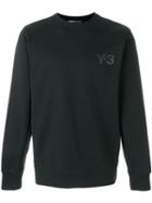 Y-3 Logo-print Sweatshirt - Black