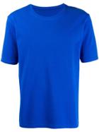 Homme Plissé Issey Miyake Classic Brand T-shirt - Blue