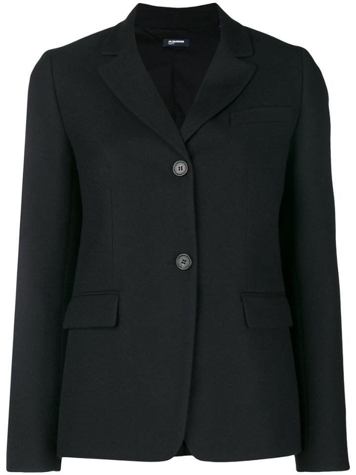 Jil Sander Navy Blazer - Black
