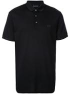 Emporio Armani Short Sleeve Polo Shirt - Black