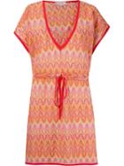 Brigitte Tricot Beach Dress, Women's, Size: Medium, Yellow/orange, Polyester