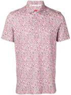 Isaia Floral Polo Shirt - Pink
