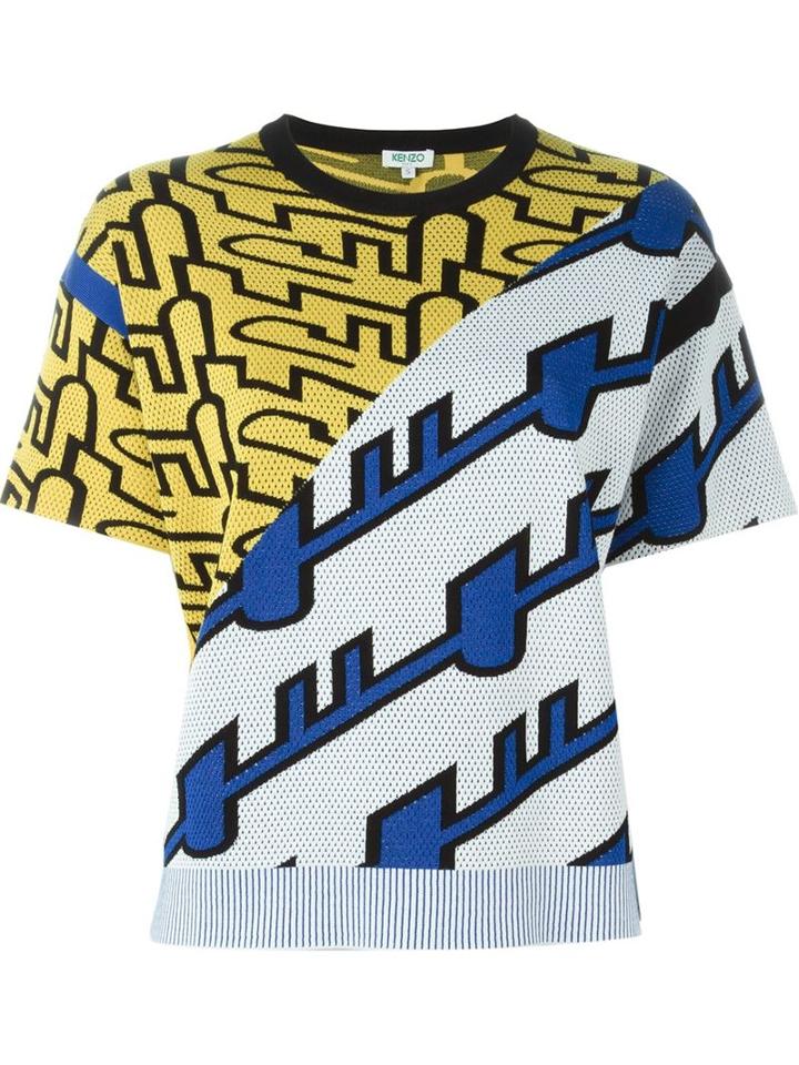 Kenzo Intarsia Knit Top