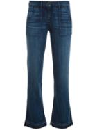 3x1 Cropped Jeans, Women's, Size: 26, Blue, Cotton/spandex/elastane/polyester