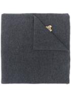 Moschino Toy Bear Winter Scarf - Grey