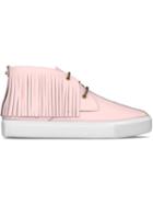 Myswear Maltby Hi-top Sneakers, Women's, Size: 38, Pink/purple, Nappa Leather/rubber