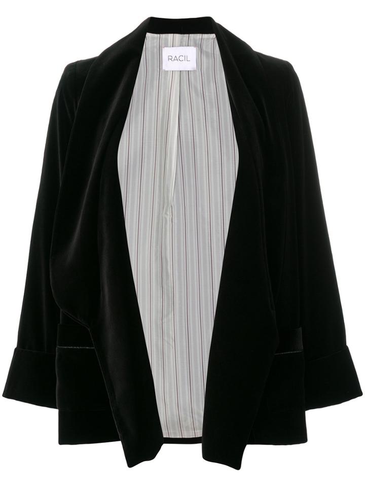Racil Oversized Jacket - Black