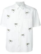 Jimi Roos Embroidered Palm Tree Shirt