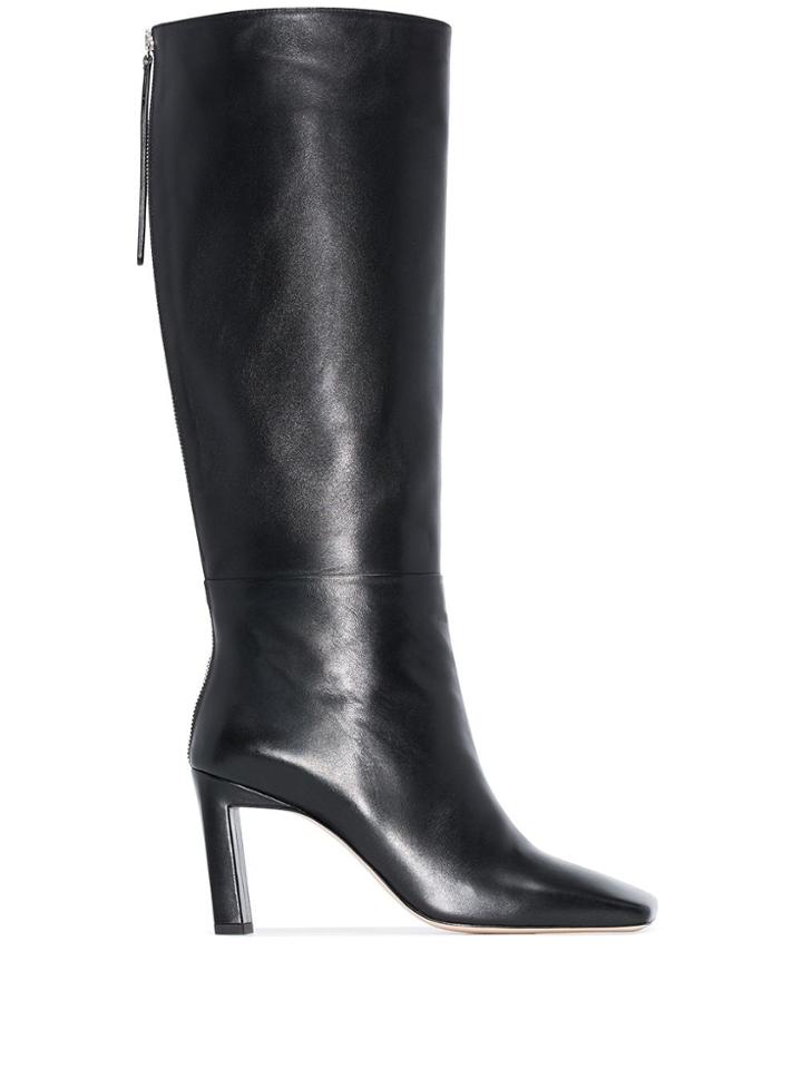 Wandler Isa 85mm Knee-high Boots - Black