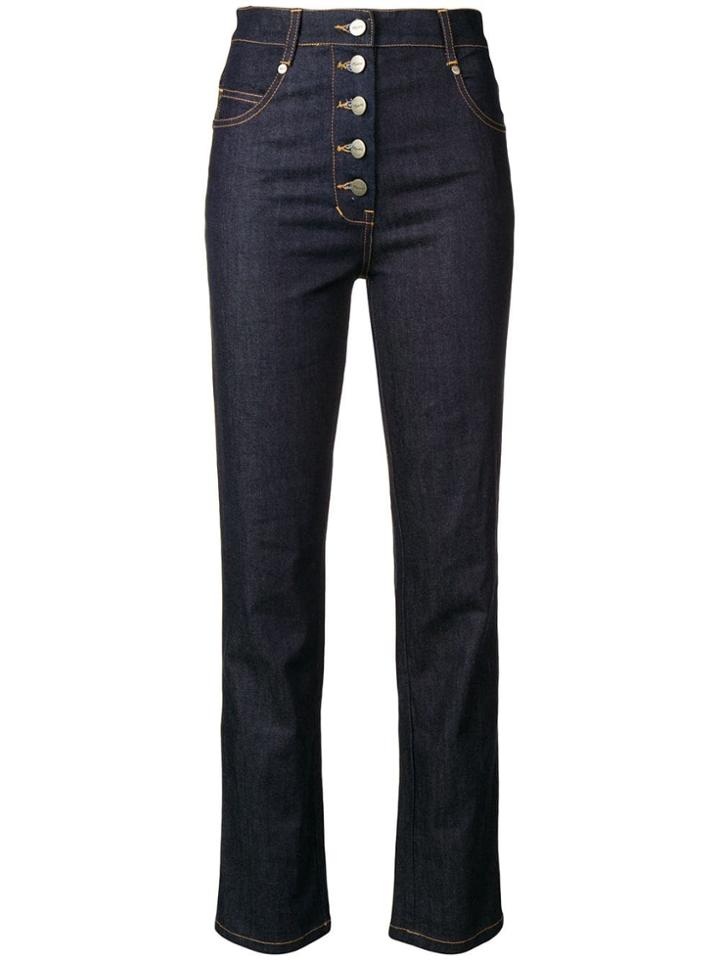 Miaou Junior High Rise Jeans - Blue