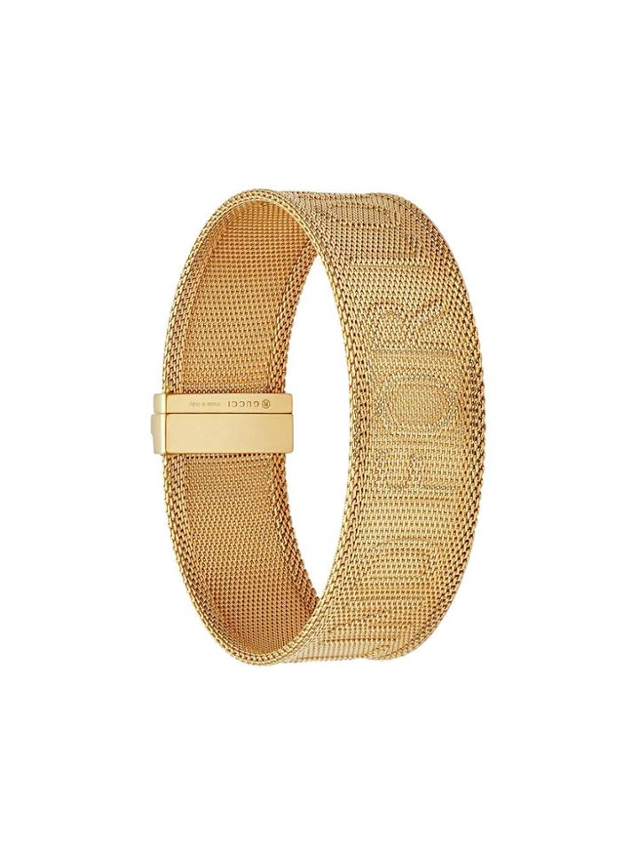 Gucci 18kt Yellow Gold Blind For Love Bracelet