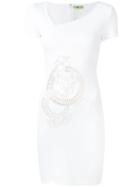 Versace Jeans Wrap T-shirt Dress - White