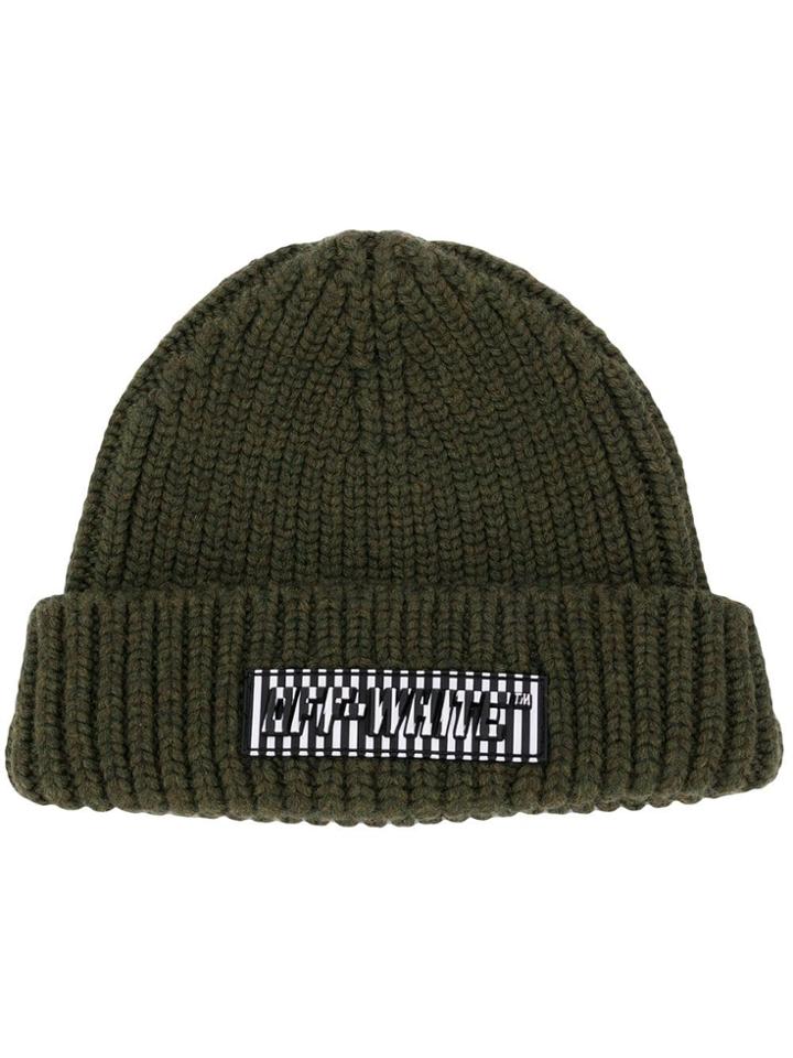 Off-white Off-white Omlc001r190200214300 Green No Color Wool Or Fine