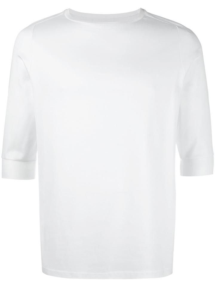 Natural Selection Three-quarters Sleeve T-shirt - White