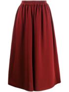 See By Chloé Full Midi Skirt - Red
