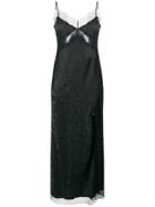 Pinko Jacquard Slip-on Dress - Black