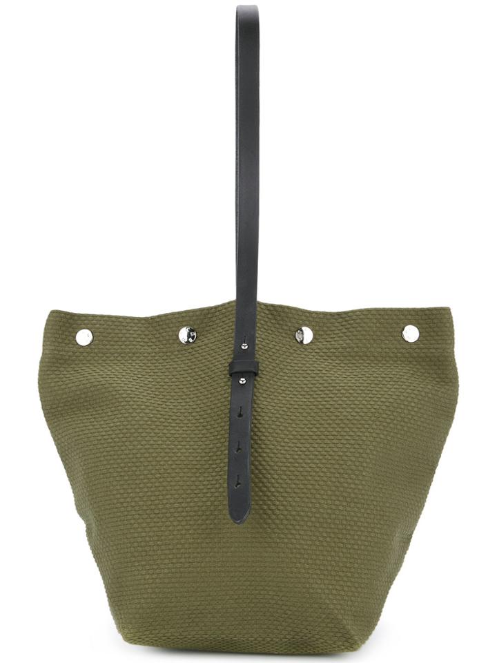 Cabas Small Bucket Tote - Green
