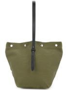 Cabas Small Bucket Tote - Green