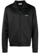 Valentino Zip Front Sports Jacket - Black