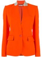 Stella Mccartney Fleur Jacket, Women's, Size: 42, Yellow/orange, Wool/viscose/cotton