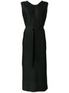 Christian Wijnants - Sleeveless Pleated Dress - Women - Polyester - 34, Black, Polyester