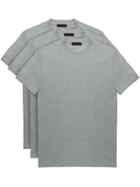 Prada 3-pack Jersey T-shirts - Grey