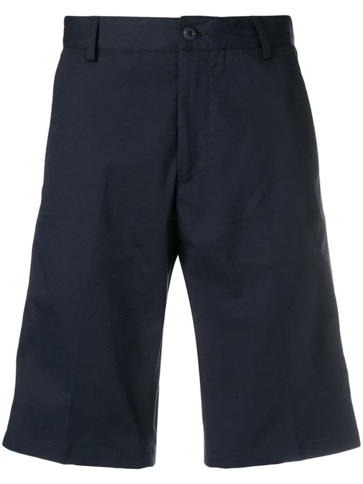 Paul & Shark Tailored Striped Shorts - Blue