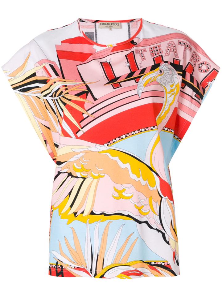 Emilio Pucci Teatro Print T-shirt - Multicolour