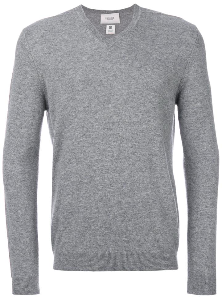 Eleventy Cashmere Roll-neck Jumper - Grey
