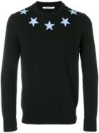 Givenchy Star Print Sweatshirt - Black