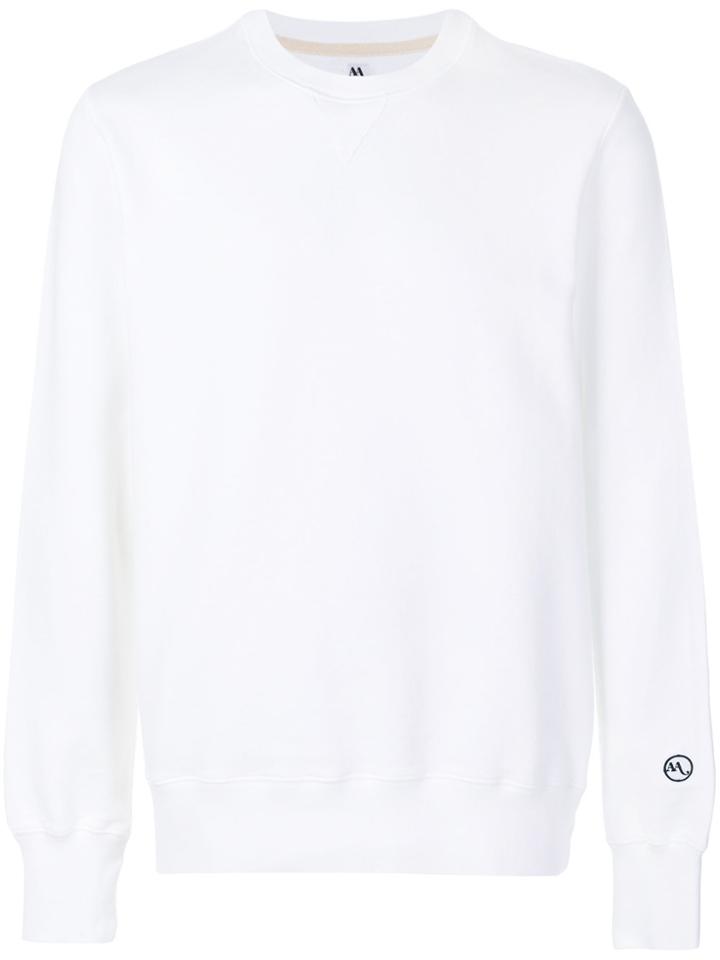 Doppiaa Crew Neck Sweatshirt - White