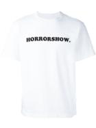 Sacai Horror Show T-shirt, Men's, Size: 4, White, Cotton