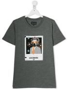 Emporio Armani Kids The Eagle Brand T-shirt - Grey